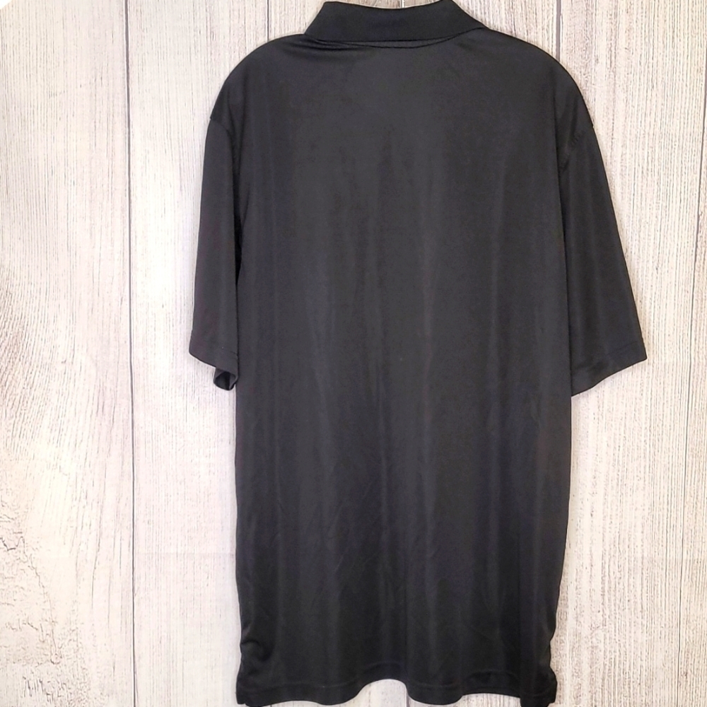 SLAZENGER Black Golf Athletic Polo Shirt size XL men's - Picture 4 of 5